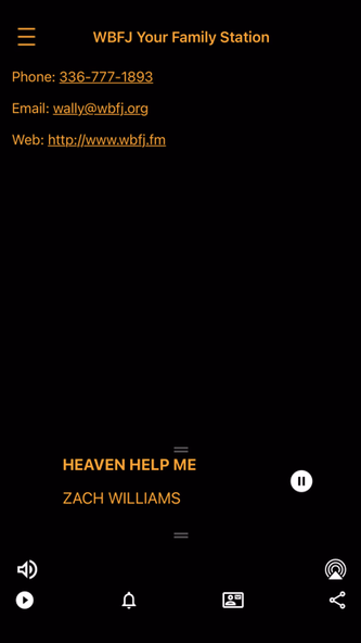 WBFJ FM Screenshot 3 - AppWisp.com WBFJ FM Screenshot 3 - AppWisp.com