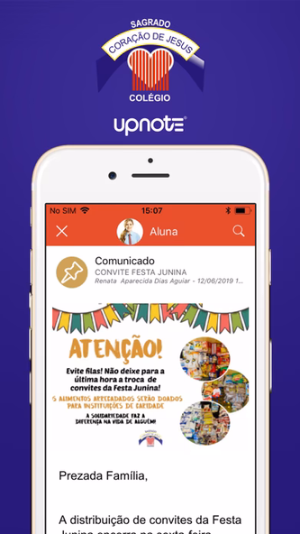 Colégio SCJ - Contagem Screenshot 3 - AppWisp.com Colégio SCJ - Contagem Screenshot 3 - AppWisp.com