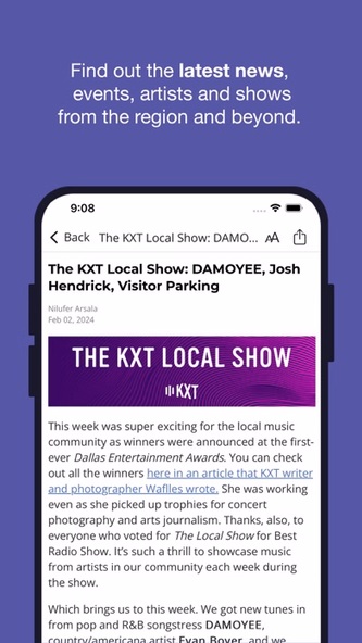 KXT Public Media App Screenshot 4 - AppWisp.com KXT Public Media App Screenshot 4 - AppWisp.com