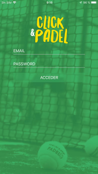 Click & Padel Screenshot 1 - AppWisp.com Click & Padel Screenshot 1 - AppWisp.com