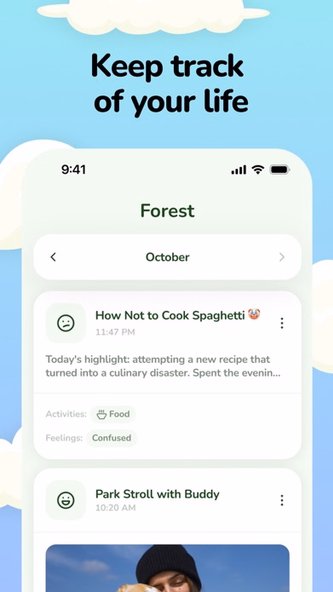Journal & AI Diary: MoodForest Screenshot 3 - AppWisp.com Journal & AI Diary: MoodForest Screenshot 3 - AppWisp.com