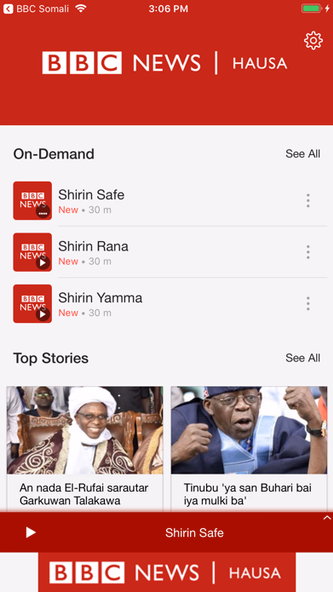 BBC News Hausa Screenshot 1 - AppWisp.com BBC News Hausa Screenshot 1 - AppWisp.com