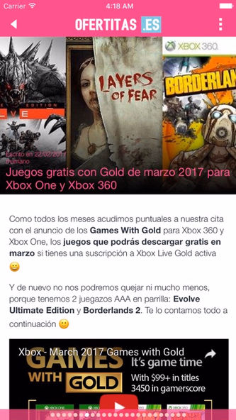 Ofertitas Screenshot 1 - AppWisp.com Ofertitas Screenshot 1 - AppWisp.com