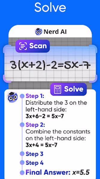 Nerd AI - Tutor & Math Helper Screenshot 2 - AppWisp.com Nerd AI - Tutor & Math Helper Screenshot 2 - AppWisp.com