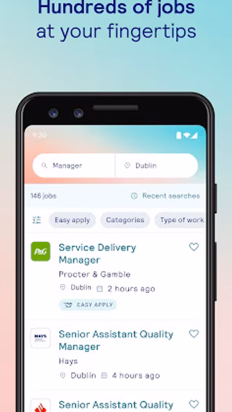 IrishJobs.ie - Job Search App Screenshot 2 - AppWisp.com IrishJobs.ie - Job Search App Screenshot 2 - AppWisp.com