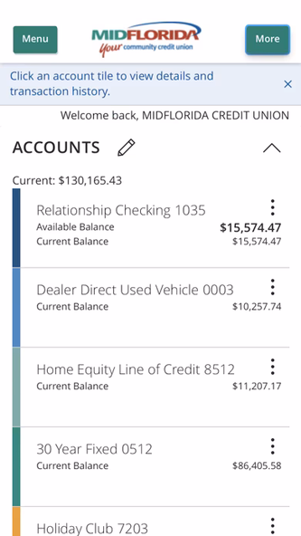 MIDFLORIDA Premier Treasury Screenshot 2 - AppWisp.com MIDFLORIDA Premier Treasury Screenshot 2 - AppWisp.com