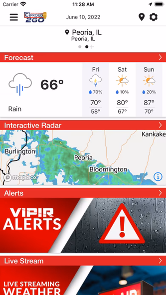 CIProud2Go Weather Screenshot 1 - AppWisp.com CIProud2Go Weather Screenshot 1 - AppWisp.com