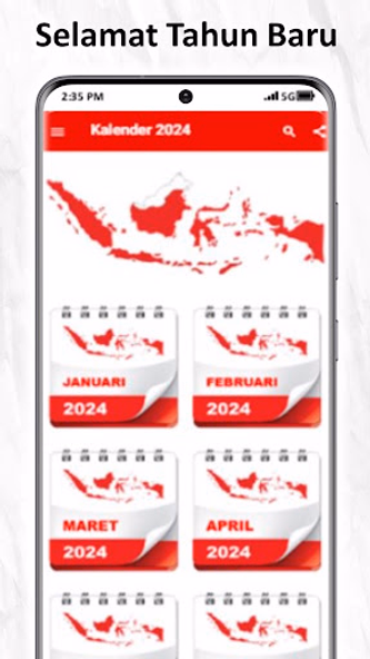 Kalender 2025 Indonesia Screenshot 1 - AppWisp.com Kalender 2025 Indonesia Screenshot 1 - AppWisp.com