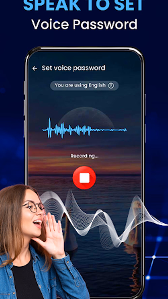 Voice Screen Lock: Voice Lock Screenshot 2 - AppWisp.com Voice Screen Lock: Voice Lock Screenshot 2 - AppWisp.com