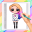 How to Draw Girl Step by Step - AppWisp.com