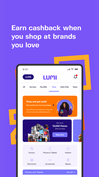 Lumi Rewards Screenshot 1 - AppWisp.com Lumi Rewards Screenshot 1 - AppWisp.com