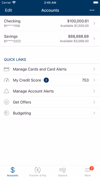 Golden 1 Mobile Screenshot 3 - AppWisp.com Golden 1 Mobile Screenshot 3 - AppWisp.com