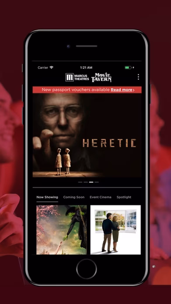 Marcus Theatres & Movie Tavern Screenshot 2 - AppWisp.com Marcus Theatres & Movie Tavern Screenshot 2 - AppWisp.com