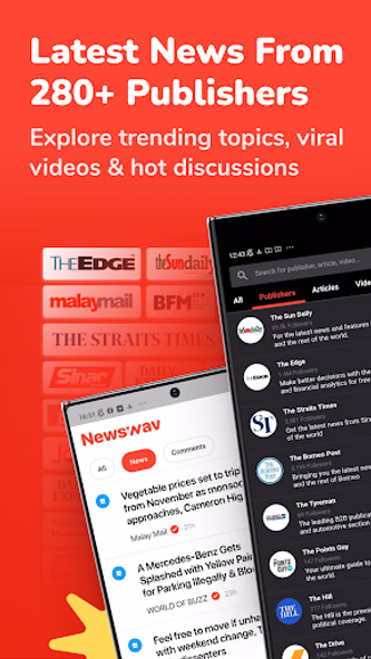 Newswav - Latest Malaysia News Screenshot 1 - AppWisp.com Newswav - Latest Malaysia News Screenshot 1 - AppWisp.com