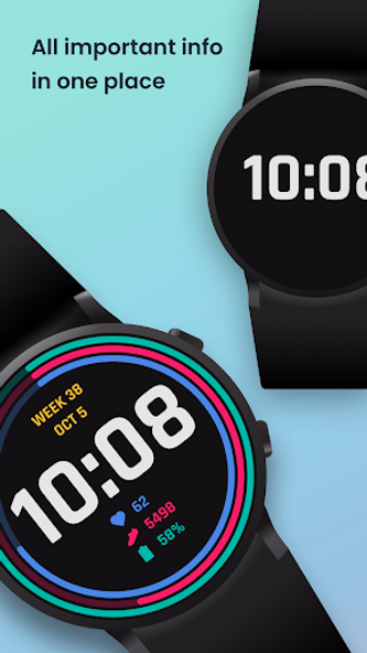 Vibrant Circles for WearOS Screenshot 4 - AppWisp.com Vibrant Circles for WearOS Screenshot 4 - AppWisp.com