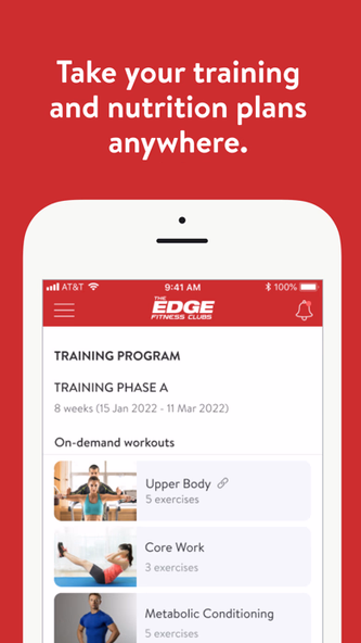 The Edge Fitness Screenshot 3 - AppWisp.com The Edge Fitness Screenshot 3 - AppWisp.com