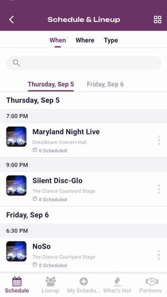 NextNOW Fest App Screenshot 2 - AppWisp.com NextNOW Fest App Screenshot 2 - AppWisp.com
