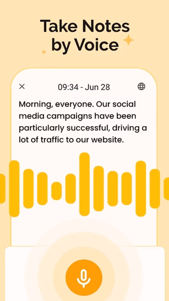 Note AI Transcribe Voice Notes Screenshot 2 - AppWisp.com Note AI Transcribe Voice Notes Screenshot 2 - AppWisp.com