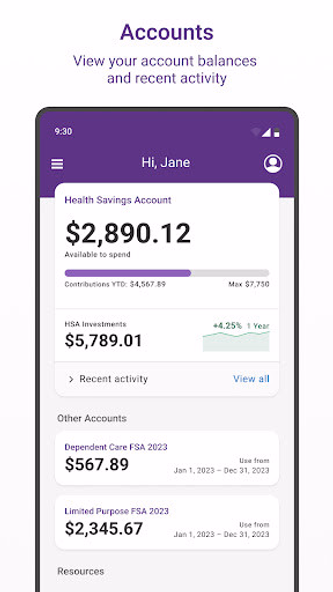 HealthEquity Mobile Screenshot 2 - AppWisp.com HealthEquity Mobile Screenshot 2 - AppWisp.com