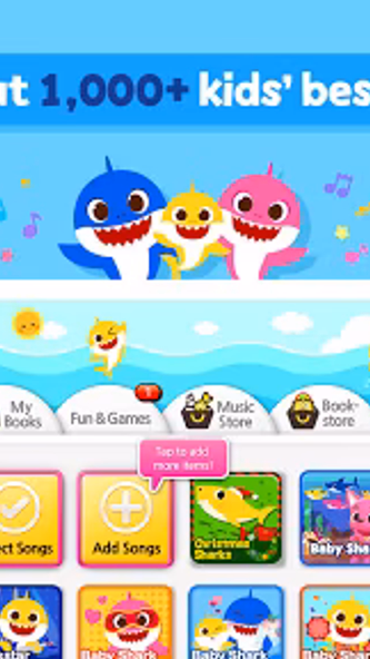 Baby Shark Kids Songs&Stories Screenshot 2 - AppWisp.com Baby Shark Kids Songs&Stories Screenshot 2 - AppWisp.com