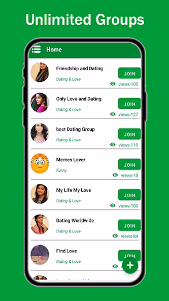 Groups Links Join Social Group Screenshot 2 - AppWisp.com Groups Links Join Social Group Screenshot 2 - AppWisp.com