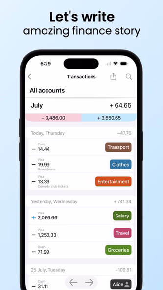 Monetal - Expense Tracker Screenshot 3 - AppWisp.com Monetal - Expense Tracker Screenshot 3 - AppWisp.com