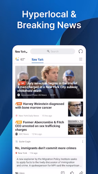 Daily News: Local & Alerts Screenshot 1 - AppWisp.com Daily News: Local & Alerts Screenshot 1 - AppWisp.com