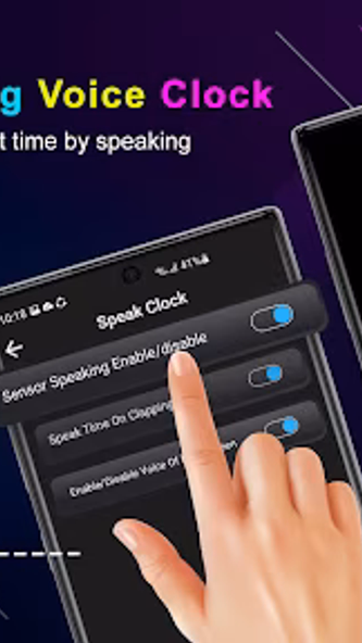 Speak Clock Smart Watch AOD Screenshot 3 - AppWisp.com Speak Clock Smart Watch AOD Screenshot 3 - AppWisp.com