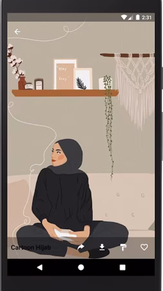 Wallpapers For Hijab Cartoon Screenshot 4 - AppWisp.com Wallpapers For Hijab Cartoon Screenshot 4 - AppWisp.com