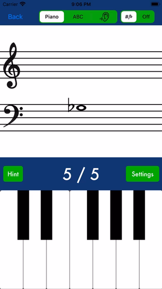 NoteRacer - Music Note Reading Screenshot 1 - AppWisp.com NoteRacer - Music Note Reading Screenshot 1 - AppWisp.com
