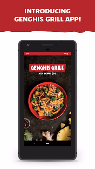Genghis Grill Screenshot 1 - AppWisp.com Genghis Grill Screenshot 1 - AppWisp.com