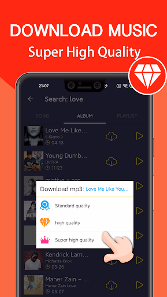 Download Music Mp3 Downloader Screenshot 4 - AppWisp.com Download Music Mp3 Downloader Screenshot 4 - AppWisp.com