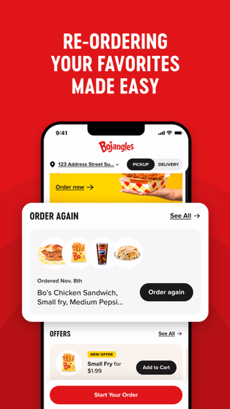 Bojangles Restaurant Screenshot 4 - AppWisp.com Bojangles Restaurant Screenshot 4 - AppWisp.com