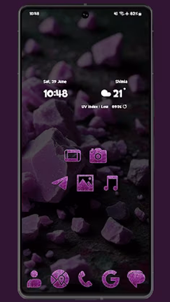 Pink Shine Rocks Icon Pack Screenshot 1 - AppWisp.com Pink Shine Rocks Icon Pack Screenshot 1 - AppWisp.com