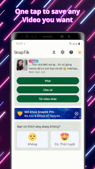 SnapTick - Download Video TT Screenshot 2 - AppWisp.com SnapTick - Download Video TT Screenshot 2 - AppWisp.com