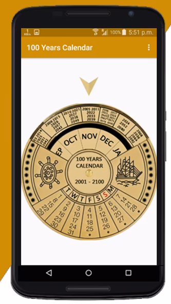 100 Years Calendar Screenshot 2 - AppWisp.com