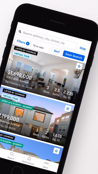 Compass: Real Estate & Homes Screenshot 2 - AppWisp.com Compass: Real Estate & Homes Screenshot 2 - AppWisp.com