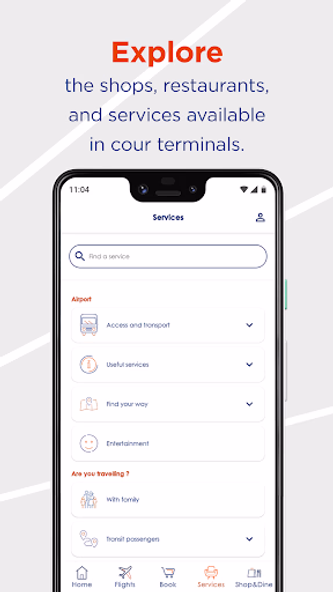 Paris Aéroport – Official App Screenshot 4 - AppWisp.com Paris Aéroport – Official App Screenshot 4 - AppWisp.com