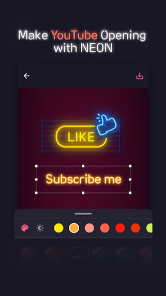 NEON GIF+TEXT Video Effects Screenshot 2 - AppWisp.com NEON GIF+TEXT Video Effects Screenshot 2 - AppWisp.com