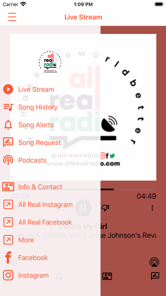 All Real Radio Screenshot 2 - AppWisp.com All Real Radio Screenshot 2 - AppWisp.com