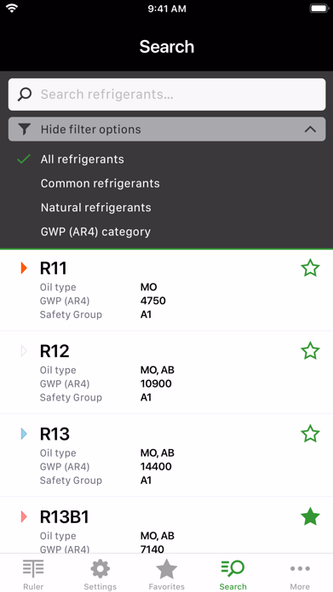 BITZER REFRIGERANT RULER Screenshot 4 - AppWisp.com BITZER REFRIGERANT RULER Screenshot 4 - AppWisp.com