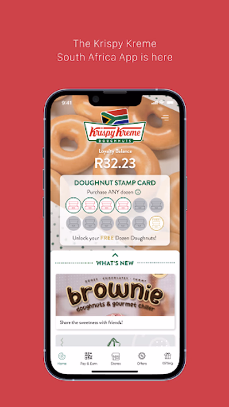 Krispy Kreme South Africa Screenshot 1 - AppWisp.com Krispy Kreme South Africa Screenshot 1 - AppWisp.com