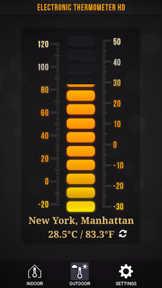 Thermometer : Outdoor & Indoor Screenshot 1 - AppWisp.com Thermometer : Outdoor & Indoor Screenshot 1 - AppWisp.com