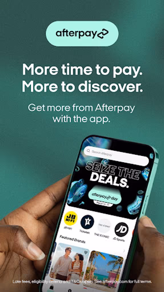 Afterpay: Shop Smarter Screenshot 1 - AppWisp.com Afterpay: Shop Smarter Screenshot 1 - AppWisp.com