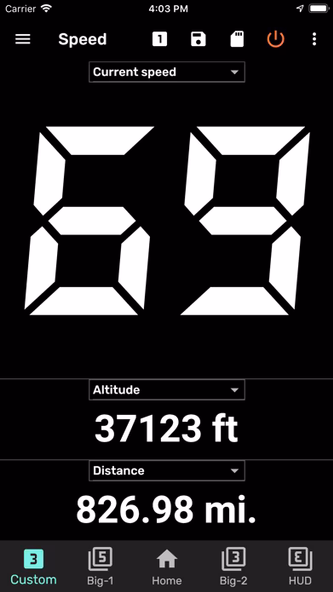 GPS Speedometer and Odometer Screenshot 1 - AppWisp.com GPS Speedometer and Odometer Screenshot 1 - AppWisp.com