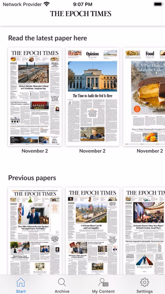 Epoch Times Print Edition Screenshot 1 - AppWisp.com Epoch Times Print Edition Screenshot 1 - AppWisp.com