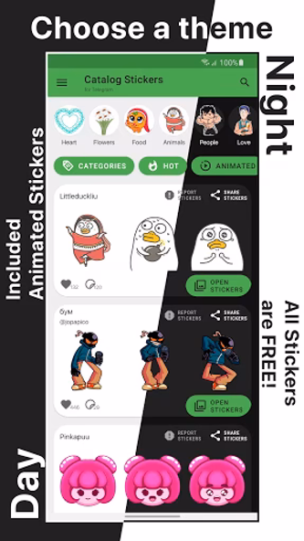 Catalog Stickers for Telegram Screenshot 2 - AppWisp.com Catalog Stickers for Telegram Screenshot 2 - AppWisp.com