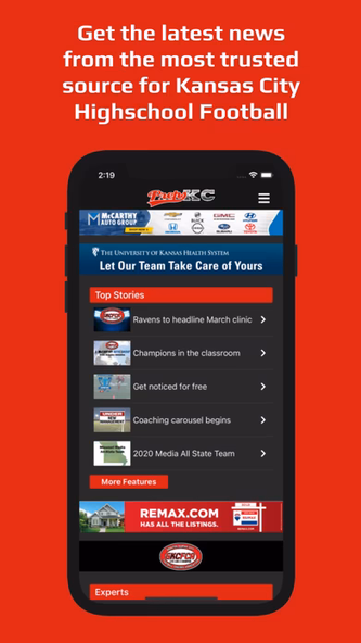 PrepsKC Screenshot 1 - AppWisp.com PrepsKC Screenshot 1 - AppWisp.com