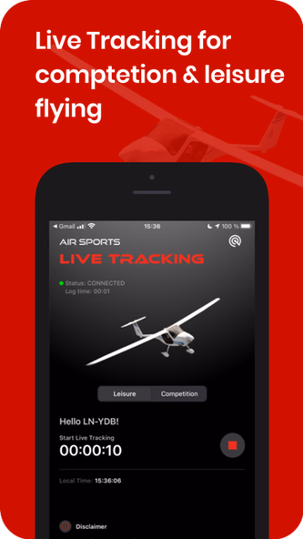 Air Sports Live Tracking Screenshot 1 - AppWisp.com