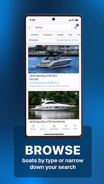Boat Trader Screenshot 2 - AppWisp.com Boat Trader Screenshot 2 - AppWisp.com